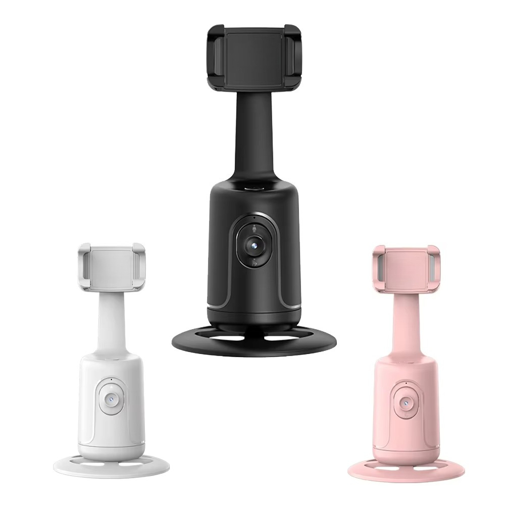 Selfie Stick Tripod - 360 P01 ユニバーサルモバイルフォンAI自動顔追跡カメラ スマートセルフィースティック モバイルセルフィー リアルタイム顔追跡三脚