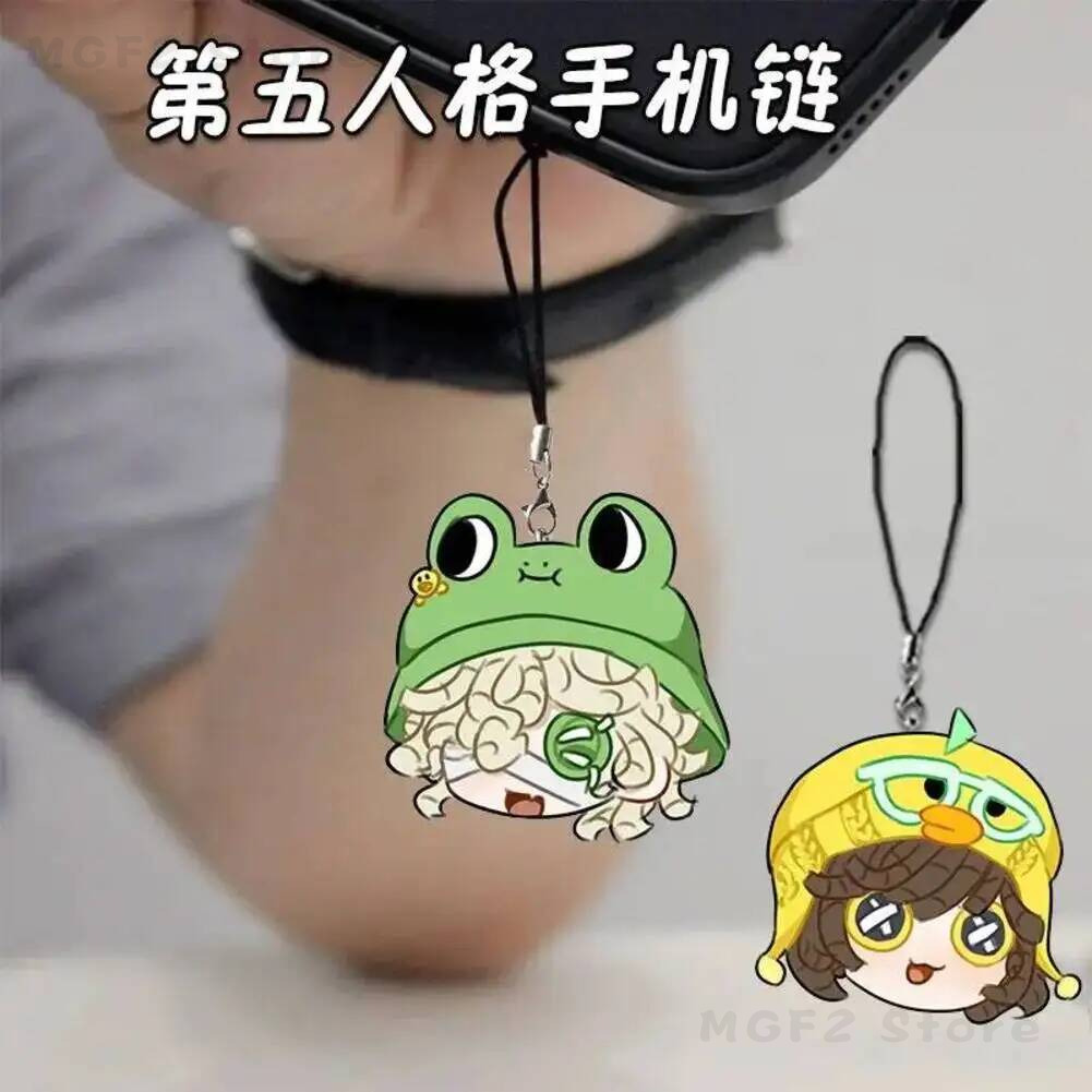 Phone Accessories Brands - V アイデンティティフロリアンブランドトレーシーレズニクコスプレアクリル携帯電話チェーンペンダントストラップバッグバックパックペンダント装飾ギフト