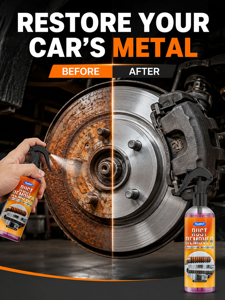 Screen Cleaner Spray - 金属用錆除去スプレー 強力な錆除去クリーナー 車の部品、工具、ボルト、家庭用金物の防錆処理剤