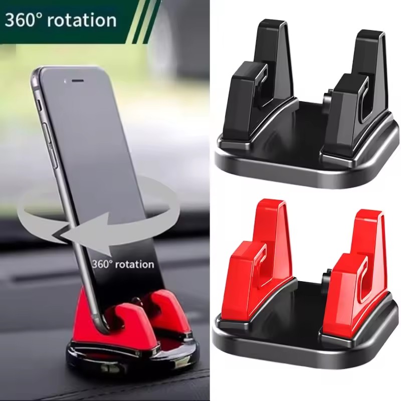 Phone Accessories Crochet - 360 度回転車の携帯電話ホルダーダッシュボード粘着ユニバーサルスタンドマウントブラケット携帯電話用カーアクセサリー