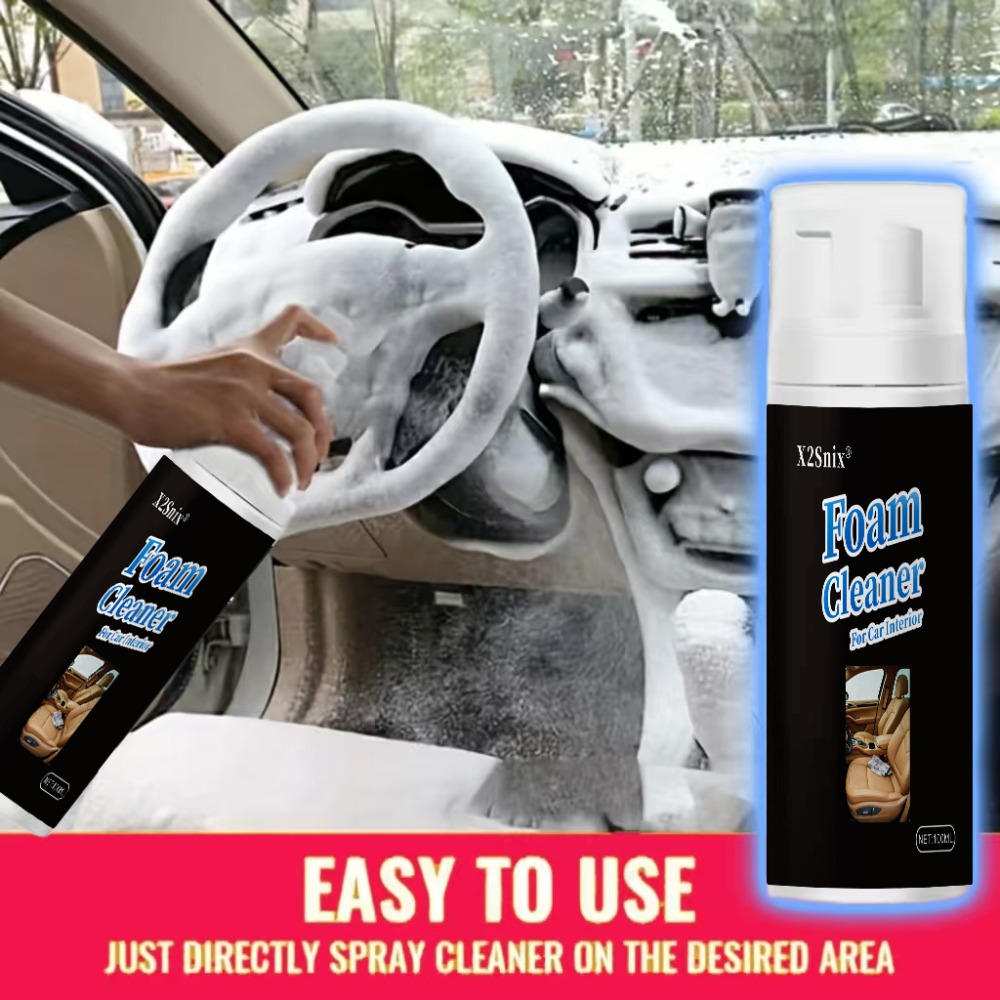 Screen Cleaner Spray - 多機能フォームクリーナー 車内汚れ除去・クリーニング レザーシート ホームフォームクリーナースプレー メンテナンスウォッシュ