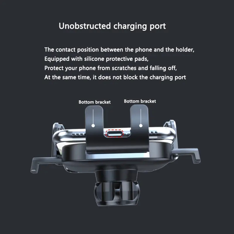 Phone Accessories For Car - 新型車載電話ホルダー ユニバーサルカーフォールダブル回転式GPS電話スタンド エアコン吹き出し口マウント 車内アクセサリー カーブラケット