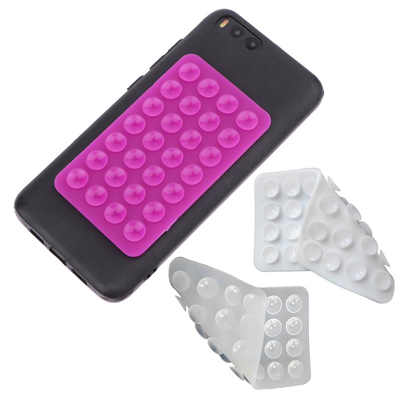 Phone Accessories Crochet - 1個入り両面シリコン吸盤落下防止スマホホルダー携帯電話固定アクセサリー