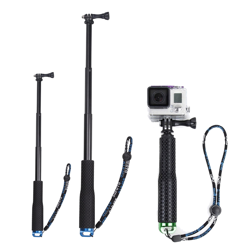 Selfie Stick Tripod - 拡張可能な自撮り棒 Gopro ポータブル Vlog Selife スティックスタンド