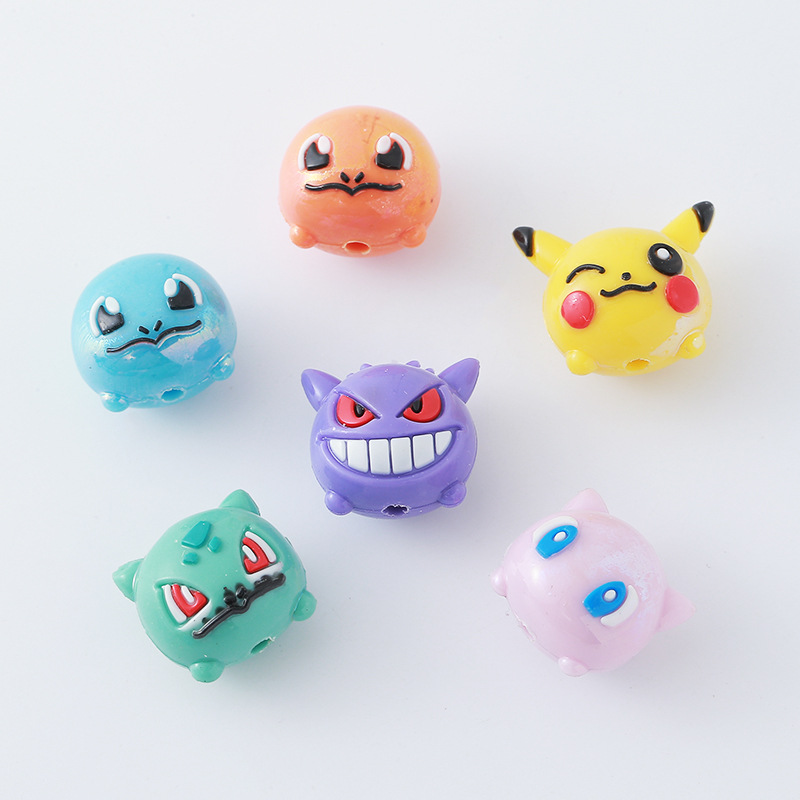 12 個ポケモンビーズ DIY 携帯電話ストラップキーホルダ - Phone Accessories Crochet のレビューと価格