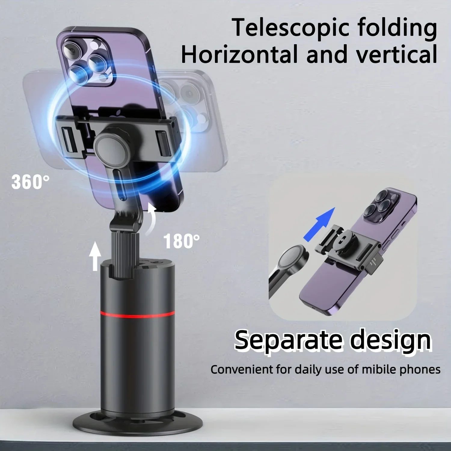 P02 回転可能なデスクトップ電話ホルダースタンドハンドヘル - Selfie Stick Tripod のレビューと価格