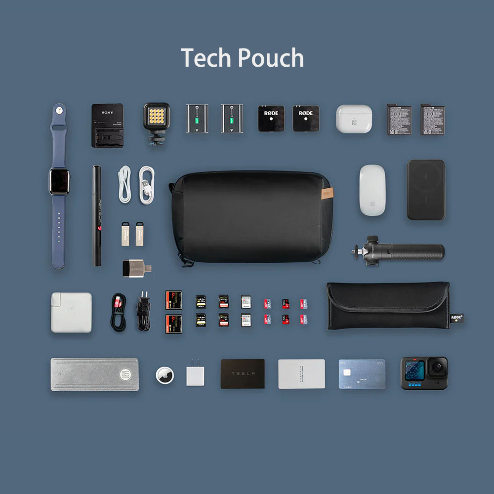 PGYTECH テックポーチオーガナイザーバッグ防水小型エレ - Phone Accessories Organizer のレビューと価格