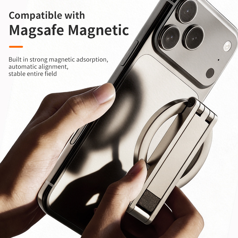マグネット式金属製スマホ撮影スタンド、セルフィースティック、 - Selfie Stick Tripod のレビューと価格
