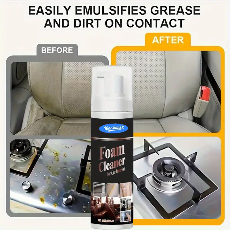 多機能フォームクリーナー 車内汚れ除去・清掃 レザーシート  - Screen Cleaner Spray のレビューと価格