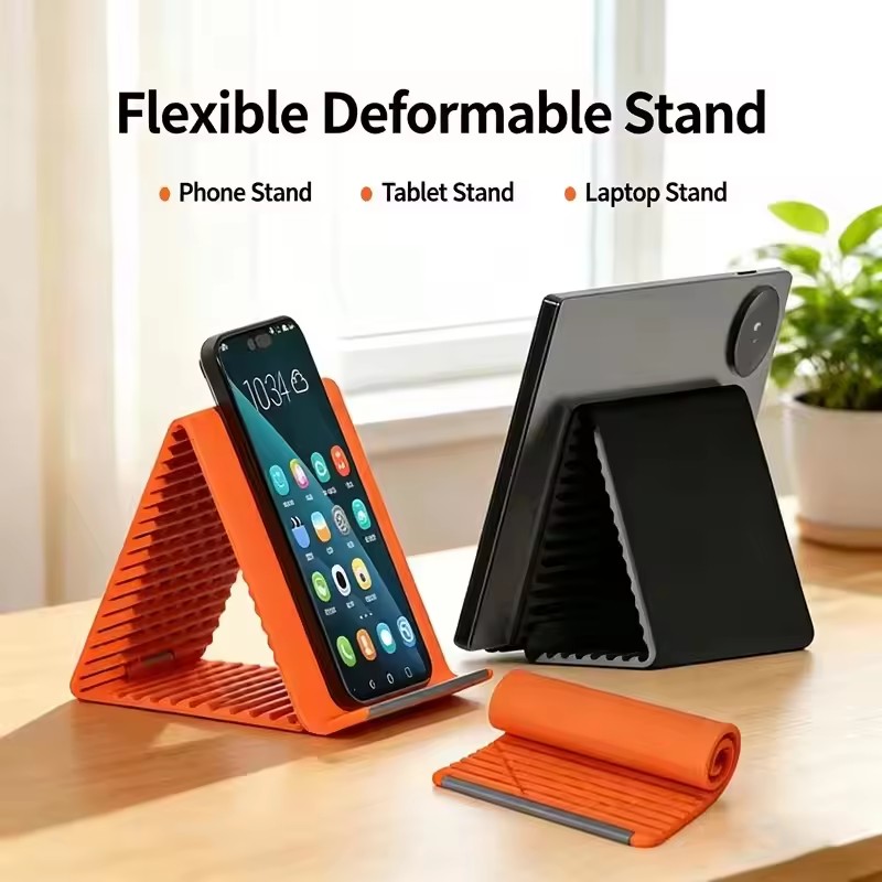 怠惰な携帯電話スタンド シリコン製デスクトップタブレット/ノ - Phone Accessories Crochet のレビューと価格