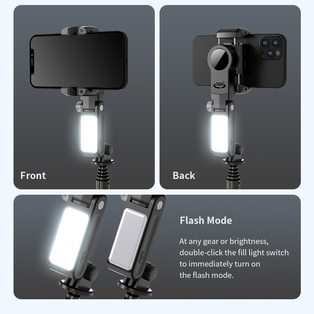 Selfie スティック電話ジンバルスタビライザー iPho - Selfie Stick Tripod のレビューと価格