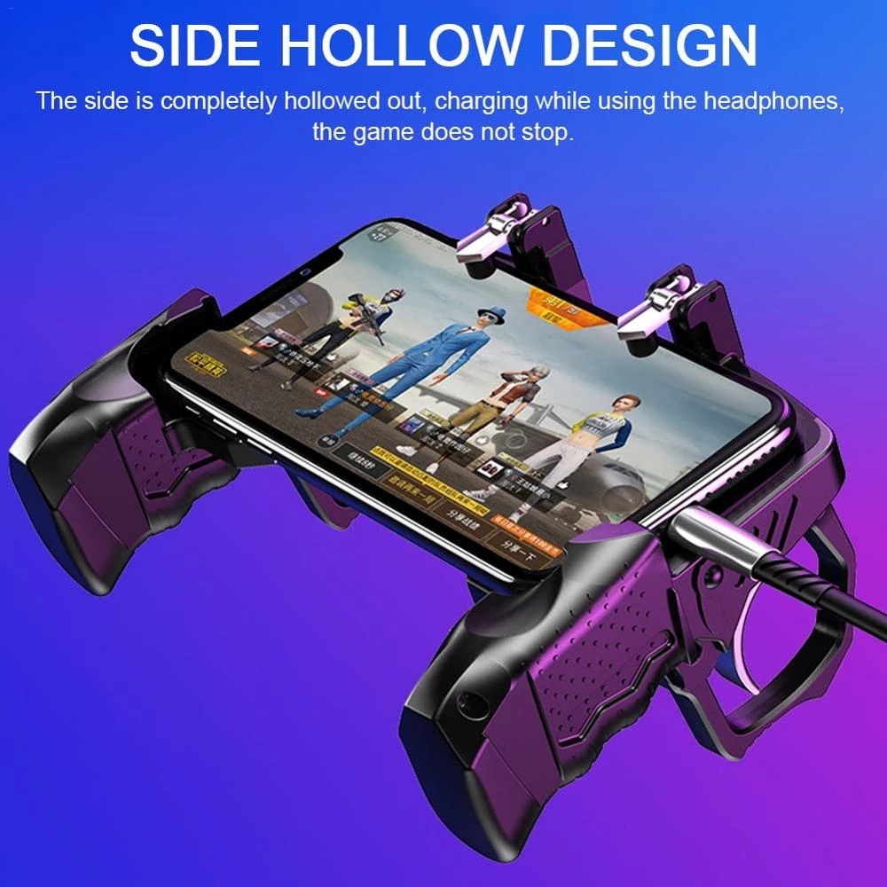 トリガーフリーファイア PUBG コントローラー携帯電話ゲー - Gaming Trigger Phone のレビューと価格