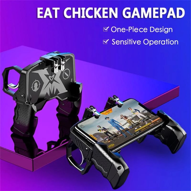 トリガーフリーファイア PUBG コントローラー携帯電話ゲー - Gaming Trigger Phone のレビューと価格