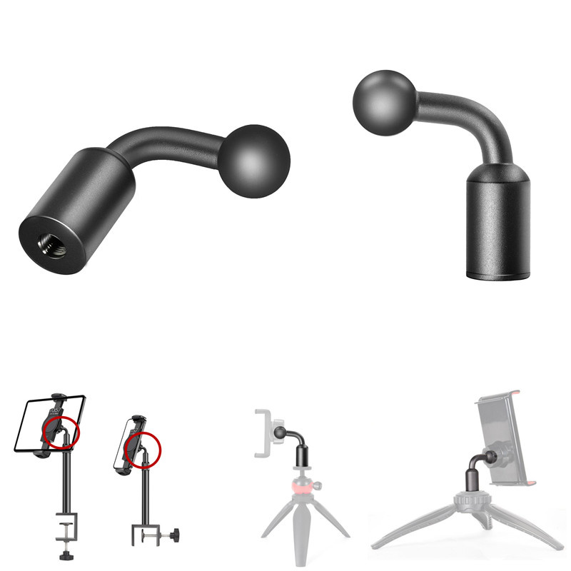 アルミ合金製17mmボール、ヘッドアダプター用、1/4インチ - Selfie Stick Tripod のレビューと価格
