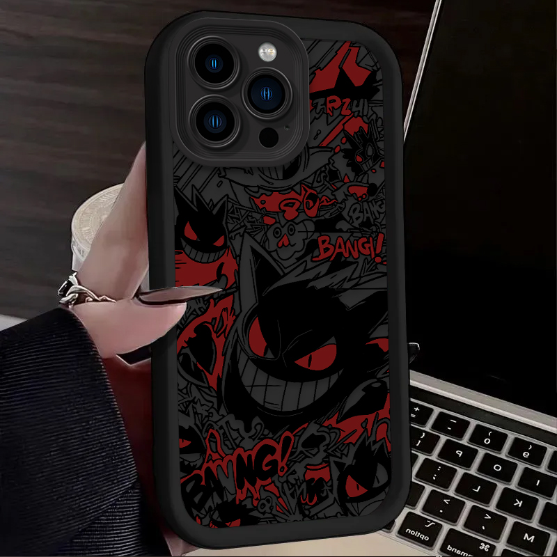 ポケモン ゲンガー グラフィティ スマホケース iPhone - Phone Accessories List のレビューと価格