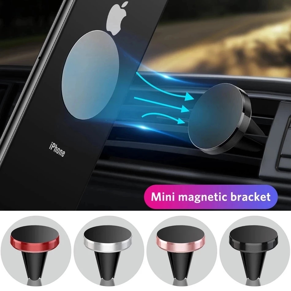 車載用マグネット式携帯電話ホルダー、iPhone 14、13 - Phone Accessories Stand のレビューと価格