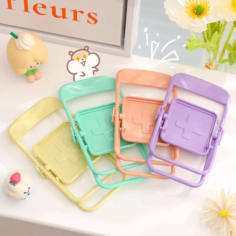 かわいい椅子型スマホスタンド、クリエイティブなデスクオーガナ - Phone Accessories Organizer のレビューと価格