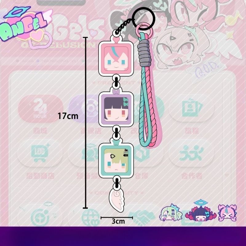 ゲームゼンレスゾーンゼロ幻想の天使コスプレ携帯電話チャームラ - Phone Zone Accessories & Repair のレビューと価格