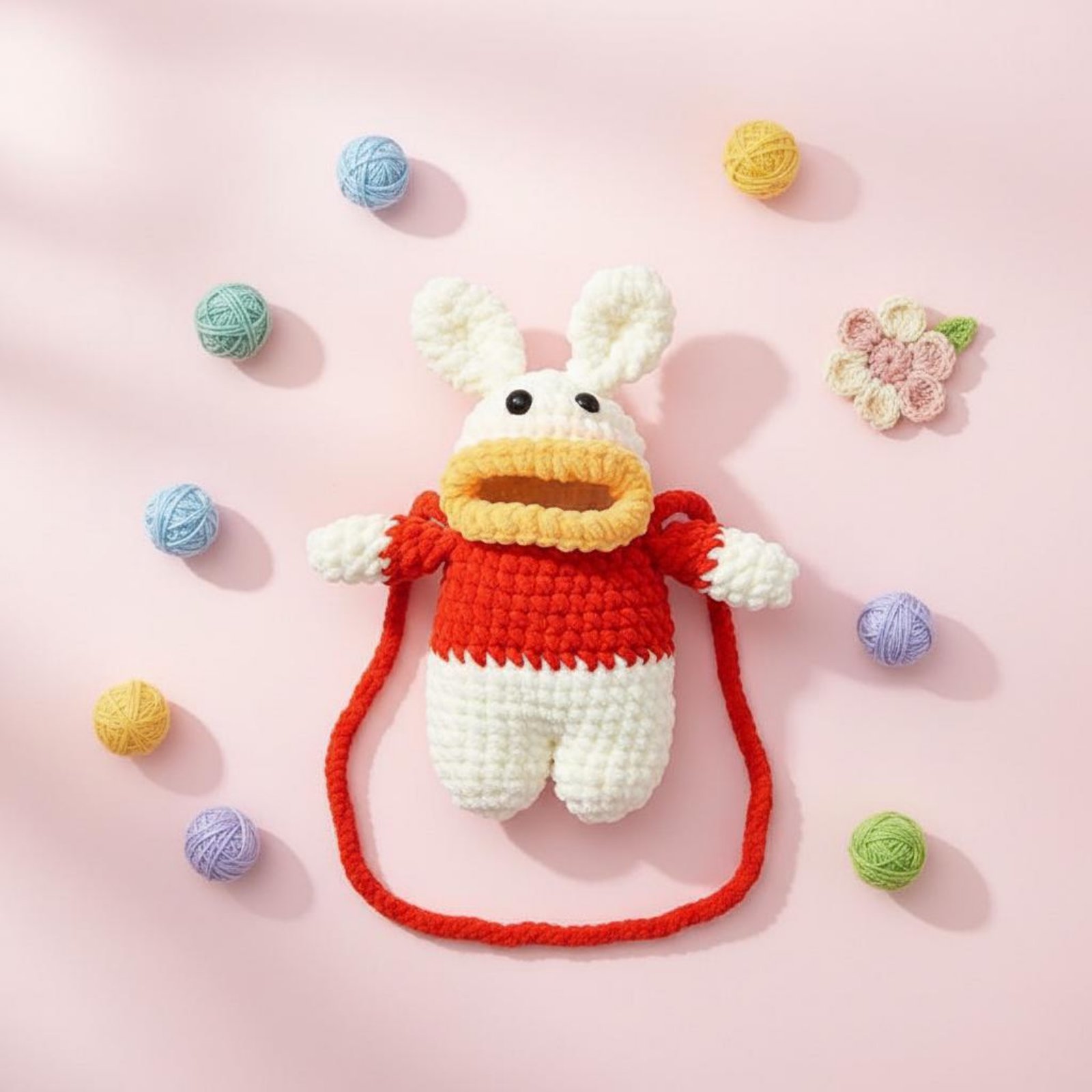かぎ針編みカエル型携帯電話バッグ　手編みニットカエルバッグ　 - Phone Accessories Crochet のレビューと価格