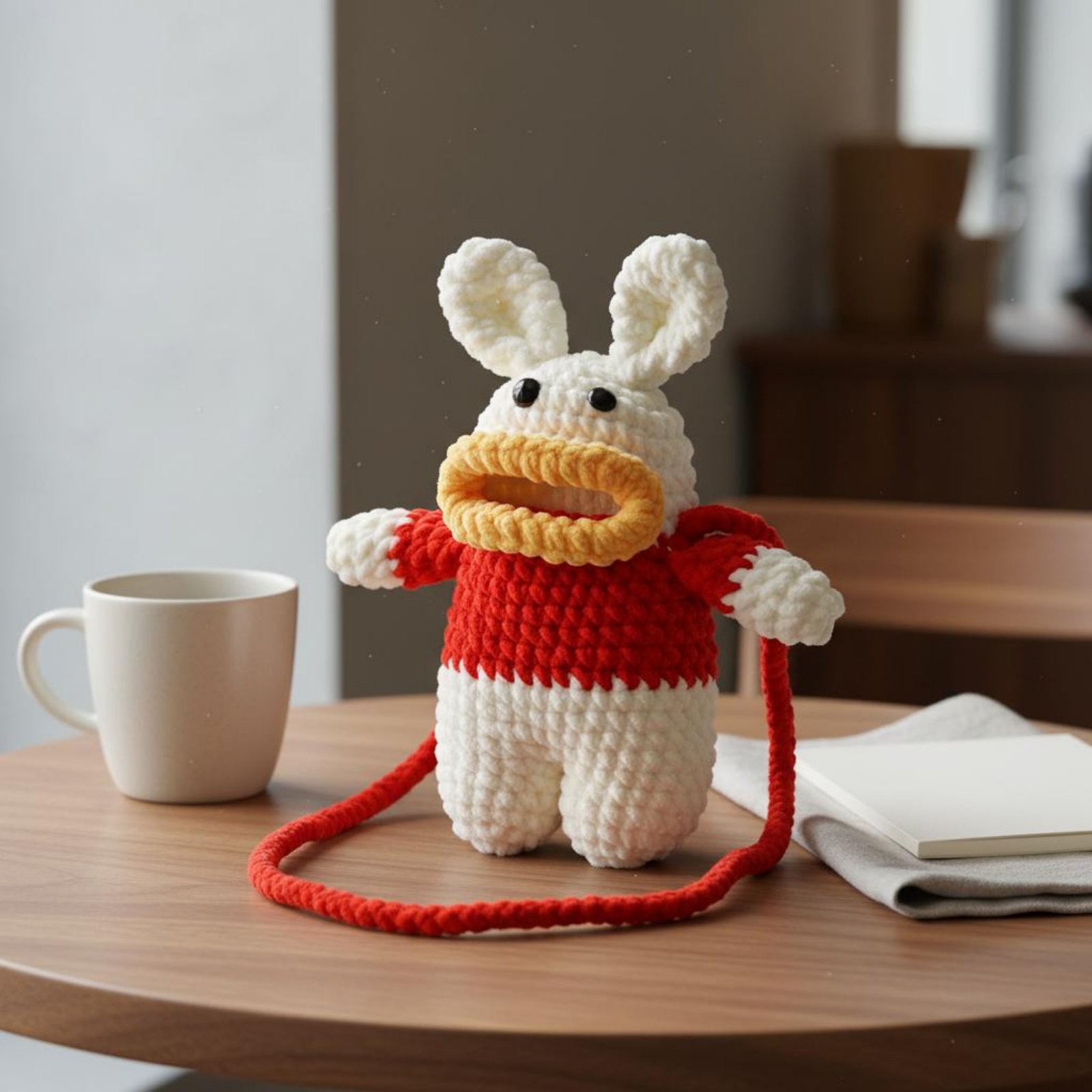 かぎ針編みカエル型携帯電話バッグ　手編みニットカエルバッグ　 - Phone Accessories Crochet のレビューと価格