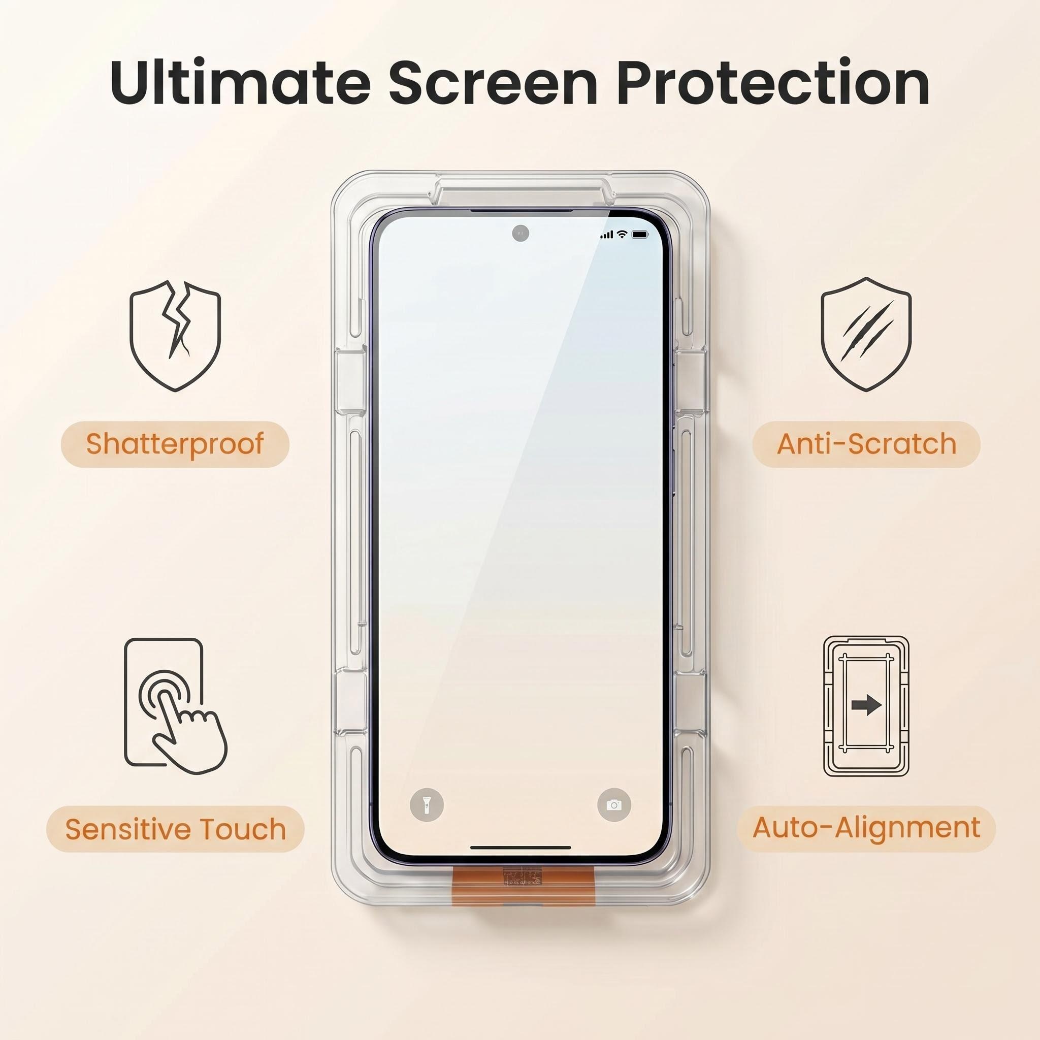 2枚組 4K ダストフリー強化ガラス Xiaomi 17 P - Phone Accessories Online Shop のレビューと価格