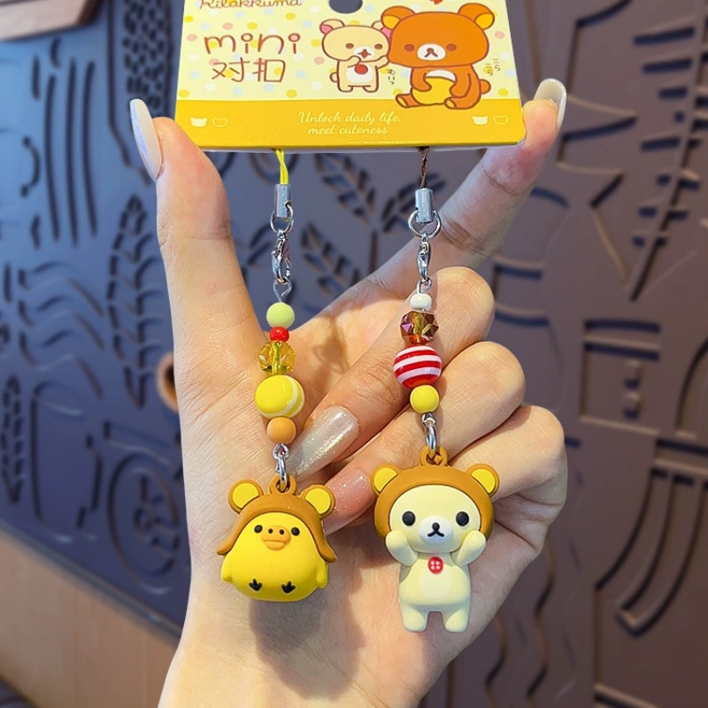 かわいいリラックマ コリラックマ キーホルダー ちょう結びビ - Phone Accessories For Car のレビューと価格