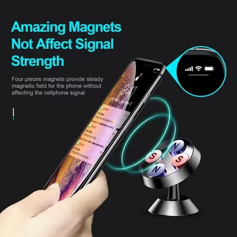 マグネット式車載携帯電話ホルダー マグネットマウント モバイ - Phone Accessories Stand のレビューと価格