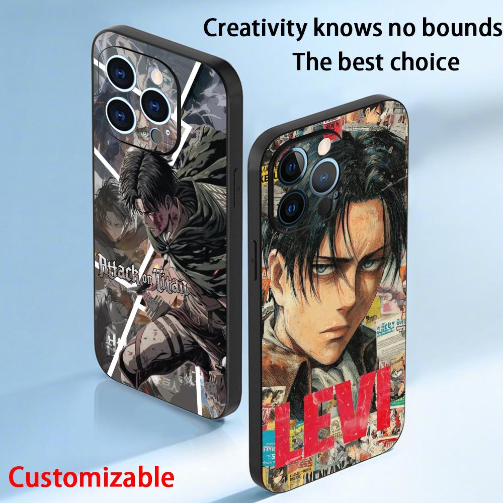 リヴァイ・アッカーマン クールなアニメ男性柄 iPhoneケ - Apple Iphone 15 Pro Max のレビューと価格