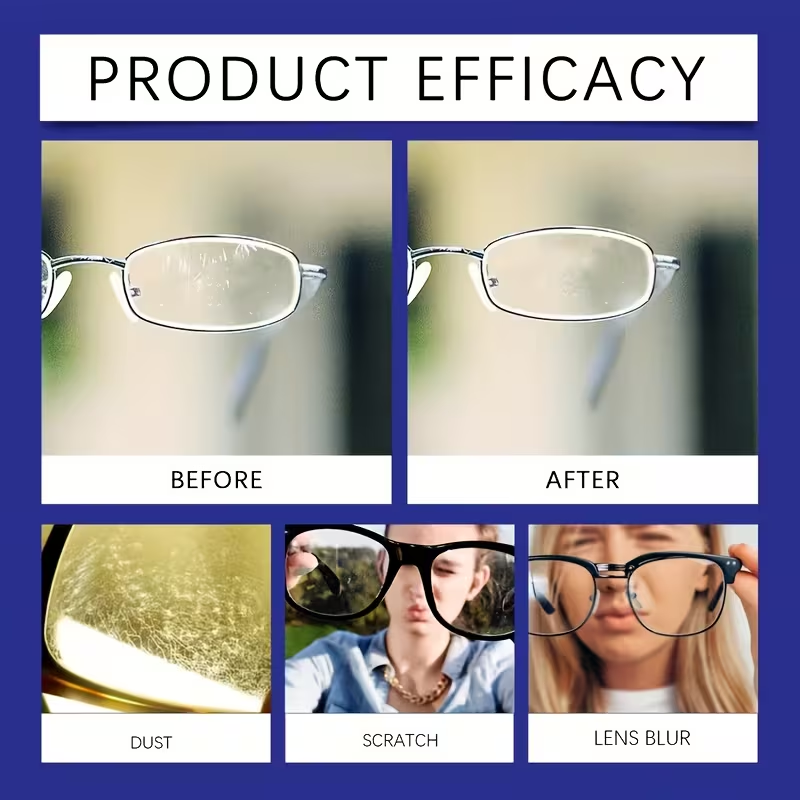55ML メガネクリーナースプレー 曇り止めレンズ修復ソリュ - Screen Cleaner Spray のレビューと価格