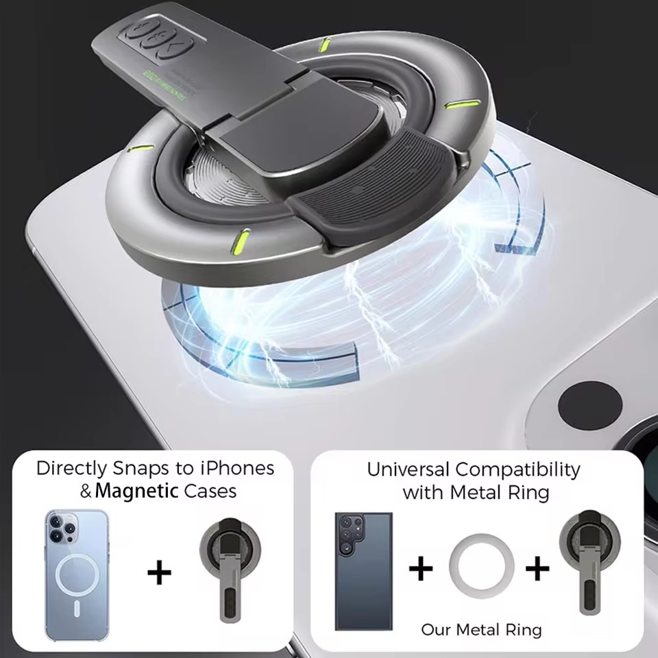 1個 360 °   Roration スタンド携帯電話用磁 - Phone Accessories Stand のレビューと価格