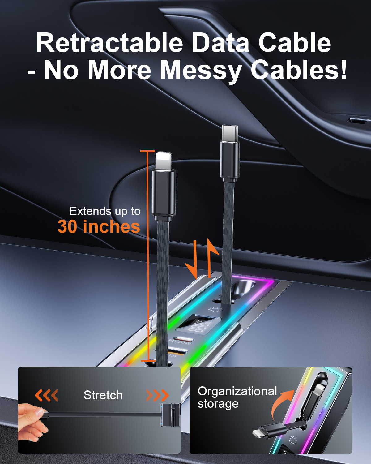 テスラ モデル3 Y ハイランド用 Eary USBハブ 急 - Usb Data Cable のレビューと価格