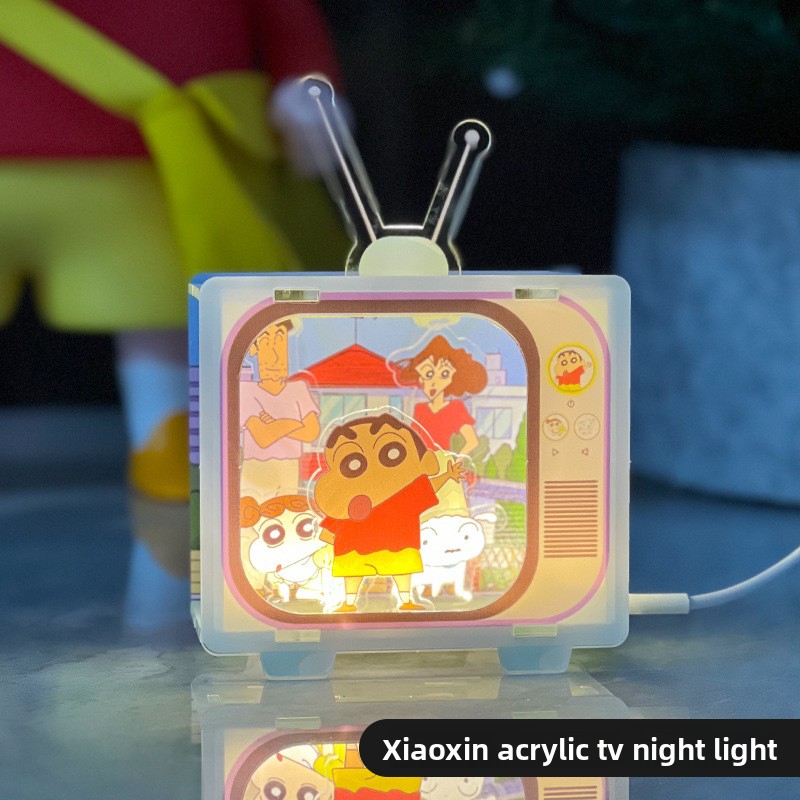 クレヨンしんちゃん DIY アニメフィギュア漫画アクリルテレ - Phone Accessories Doll のレビューと価格